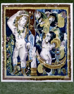 Koptské umění: Dionýsos, asi 395-641 (tapiserie) od Coptic Coptic
