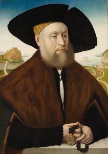 Jindřich z Rýna do Mohren 1477-1536, konec 1520s. od Copy after Conrad Faber von Creuznach.