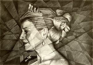 Majestátní geometrický profil od Corné Akkers