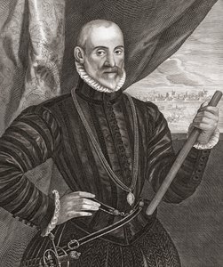 Francisco de Valdez. Portrét. od Cornelis (after) Visscher
