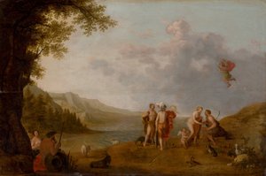 Soud z Paříže , c. 1650. od Cornelis Adamsz. Willaerts
