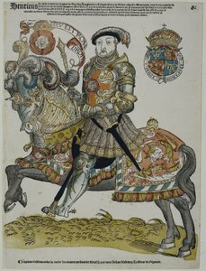 Portrét anglického Jindřicha VIII od Cornelis Anthonisz. (manner of)