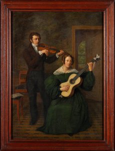 Duet od Cornelis Bernudes Buys