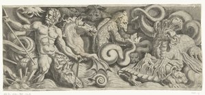 Frisian s triumfem Neptuna, pravá deska
