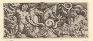 Frisian s triumfem Neptuna, pravá deska