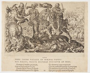 Král František I. byl zajat v bitvě u Pavie