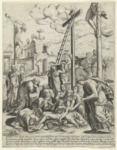 Přebírání kříže od Cornelis Bos