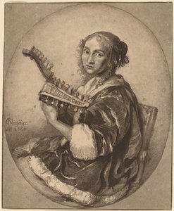 Dáma s dvouhlavou loutnou, 1781.