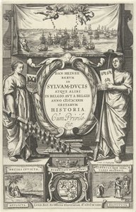 Název stránky: D. Heinsius, Revm ad Sylvam-Dvcis atqve jinde v Belgii avt a Belgis anno 100 DCXXIX gestarvm history. 1631 od Cornelis Claesz. Duysend