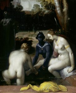 Bathsheba na její toaletě, 1594