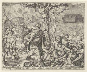 potopa Historie Noaha (název série) od Cornelis Cort