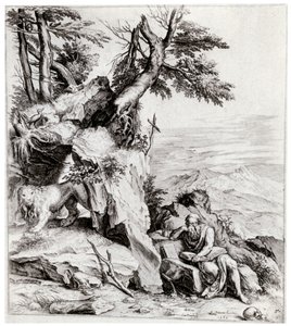 Krajina se svatým Jeronýmem, 16. století, 1937 od Cornelis Cort