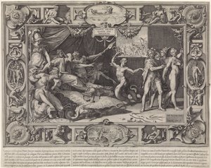 Laster van Apelles od Cornelis Cort
