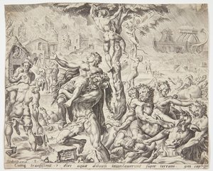Potopa od Cornelis Cort