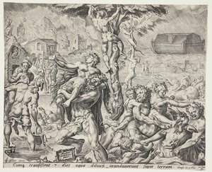 Potopa od Cornelis Cort