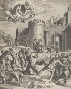 Umučení svatého Štěpána, 1576.