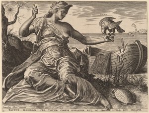 Dotek od Cornelis Cort after Frans Floris I