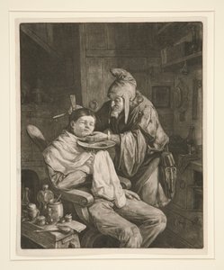 Vesnický chirurg od Cornelis Dusart