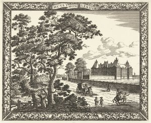 Pohled na palác Honselersdijk 