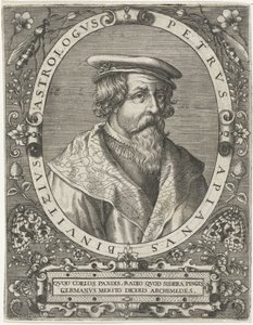 Portrét Petra Apianuse Petrus Apianus Binuitzius (titul na objektu)