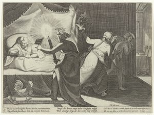 Bezesné noci pro prokurátora Zneužití v soudním sporu (název seriálu) Litis Abusus (název série) od Cornelis Galle (I)