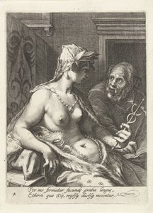 Rétorika Sedm svobodných umění (název série) od Cornelis Jacobsz. Drebbel