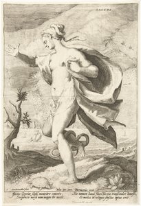 Tactvs (název na objektu) Pět smyslů (název série) od Cornelis Jacobsz. Drebbel