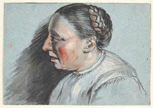 Busta farmářovy ženy od Cornelis Pietersz Bega