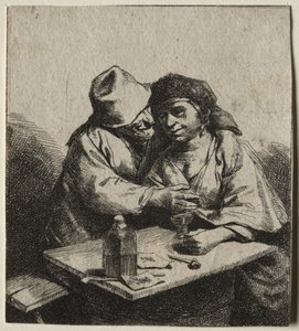 Zamilovaný pár od Cornelis Pietersz Bega