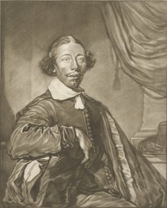 Portrét muže od Cornelis Ploos van Amstel
