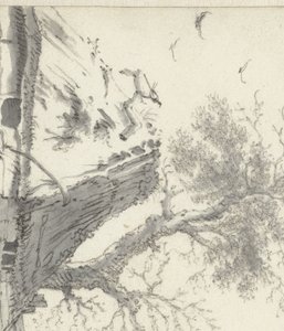 Statek na vodě od Cornelis Saftleven