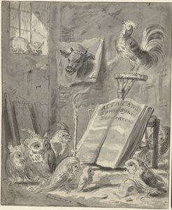 Satira na synodě v Dordrechtu, 1618 od Cornelis Saftleven