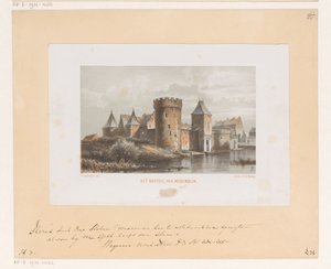 Hrad Medemblik Hrad Medemblik (název na objektu) od Cornelis Springer