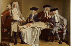 Anatomická přednáška dr. Willema Röella od Cornelis Troost