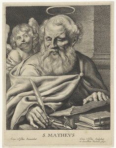 Evangelista Mattheüs S. MATHEVS (titul na objektu) Vier evangelisten (název série)