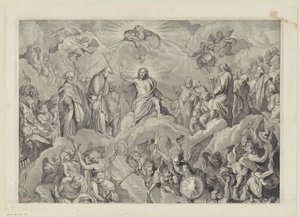 Poslední soud (horní deska) od Cornelis Visscher (II)