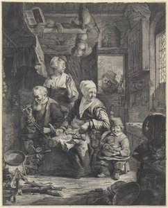 palačinkář od Cornelis Visscher (II)