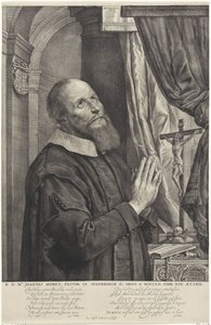 Portrét Joannes van der Meer od Cornelis Visscher (II)