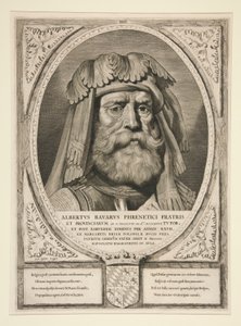 Albertvs Bavarvs Phrenetici Fratris/ et Provinciarvm od Cornelis Visscher