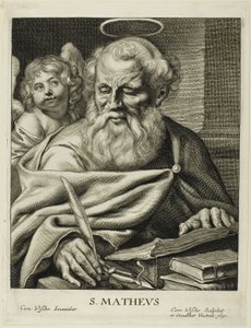 Svatý Matěj od Cornelis Visscher