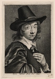 Autoportrét od Cornelis Visscher
