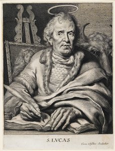 Svatý Lukáš od Cornelis Visscher