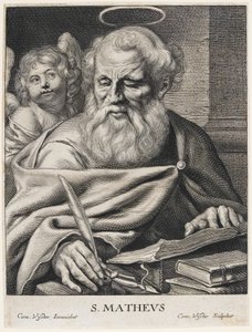 Svatý Matěj od Cornelis Visscher