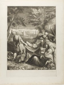 Pohřeb od Cornelis Visscher