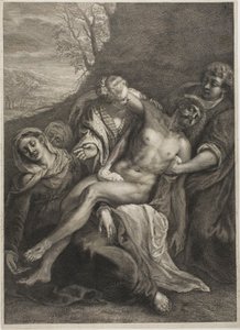 Lamentace, z kabinetu Reynst od Cornelis Visscher