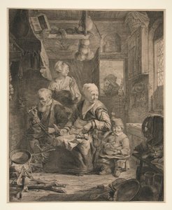 Pancake Woman od Cornelis Visscher