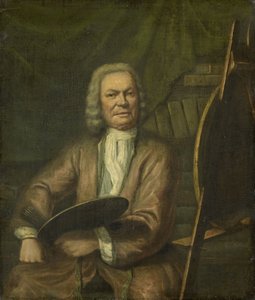 Portrét Jana Mauritse Quinkharda, malíře od Cornelis Wever