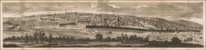 Pohled na Jeruzalém z roku 1698, Cornelis De Bruyn