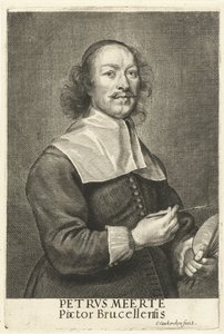 Portrét malíře Petruse Meerteho od Cornelis van Caukercken