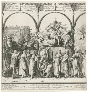 Triumfální průvod Viléma Oranžského, deska a Currus triumphalis Illustris / Triumfální průvod Viléma Oranžského (název série)